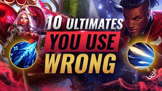 10 KEY Ultimates EVERYONE Uses WRONG  League of Legends [upl. by Aivataj]