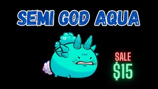 SEMI GOD AQUA CHEAP FOR SALE [upl. by Ardnyk]