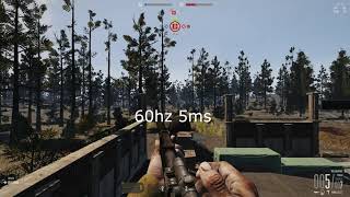 144hz 1ms VS 60hz 5ms Gaming Monitor Comparison Test on Heroes and Generals [upl. by Melnick]