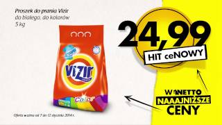 NETTO naaajniższe ceny od 7 stycznia 2014 r [upl. by Anilesor]