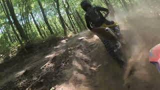 Yoest Lap 1 The Moutaineer GNCC VET C 30 [upl. by Kentiggerma605]