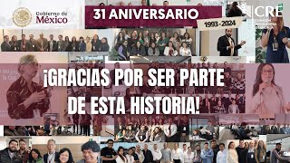 Aniversario 31 CRE 2024 [upl. by Conant149]