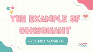 The Example of Consonant  English Phonetics and Phonology [upl. by Epoillac146]