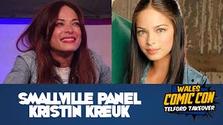 Unmissable Kristin Kreuk Interview Panel About Smallville at Wales Comic Con [upl. by Ettinger]