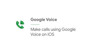 Make Calls using Google Voice on iOS using Google Workspace for business [upl. by Anawyt]