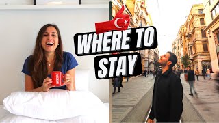 ISTANBUL Hotels vs Airbnb  WHERE to STAY in Istanbul TURKEY  BEST areas to live in ISTANBUL [upl. by Rainie]