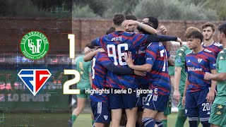 Fezzanese  UsFG Highlights Serie D [upl. by Ecinnahs]