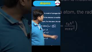 Tricks to Solve Bohrs Model Problems  Atoms  Shorts InfinityLearnJEE [upl. by Tammi]