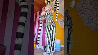 Microwave Beetlejuice🪲 Beetlejuice dressu lydia Beetlejuicemovieoutfitinspo DTIdresstoimpress [upl. by Inahs]