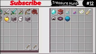 MINECRAFTI found treasure by using treasure map [upl. by Yentiw577]