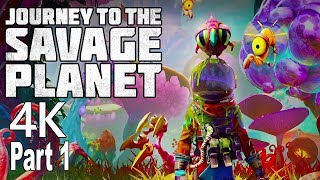 Journey to the Savage Planet  Gameplay Walkthrough Part 1 No Commentary 4K [upl. by Groves]