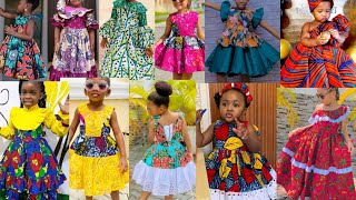 Ankara Gown Styles for Kids  Trendy 2024 Ankara Dresses for Children  Classy kids Ankara fashion [upl. by Kisor]