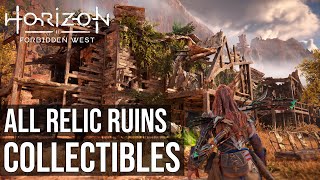 All Relic Ruins Ornament Collectibles Relic Ruins Walkthrough amp Locations  Horizon Forbidden West [upl. by Anahahs]