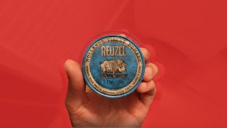 REUZEL Blue  Water Based Pomade  REVIEW [upl. by Ettenej628]