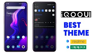 IQOO Dark UI Theme For Realme And Oppo Realme theme Oppo theme [upl. by Yenruogis]