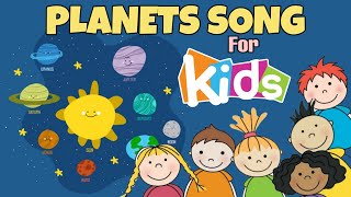 Planets Song  Learning Rhymes For Kids ✨️ [upl. by Tudor]