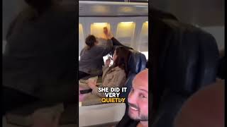 Man gets his toenails done on a plane for free [upl. by Willman182]