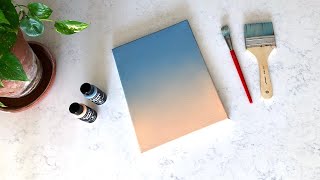 How to Blend Acrylic Paints on Canvas [upl. by Barden]