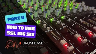 SSL Big Six Part 4 How To Use It Recording the Talk Back Mic ST Cues Foldback [upl. by Kabab]