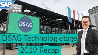 DSAG Technologietage 2019 Recap [upl. by Airolg]