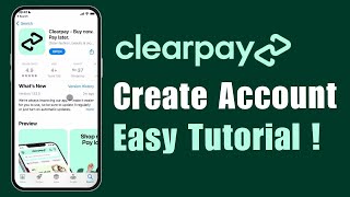 How to Create a Clearpay Account [upl. by Assirat133]