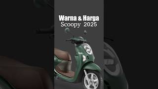 Cek harga dan warna Scoopy 2025 terbaru hondascoopy scoopy scoopybaru rpmsuper [upl. by Siesser]