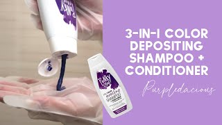 Punky Colour 3in1 Color Depositing Shampoo  Conditioner [upl. by Arek993]