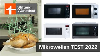 Test Mikrowellen 2022 Mikrowellen mit Grill enttäuschen oft  Kaufberatung Stiftung Warentest [upl. by Ayanat770]