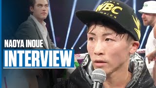 Naoya Inoues Immediate Reaction PostFight  INTERVIEW [upl. by Doro680]