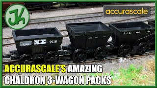 Accurascale Smallest Wagons Ever Chaldron Wagons  Unboxing and Review [upl. by Timotheus]