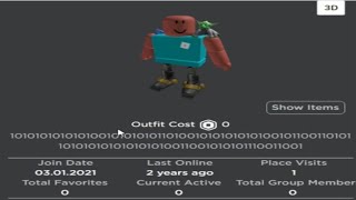 Roblox Pging a 2021 account with some offsales 2 [upl. by Town]