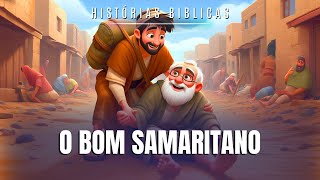 O Bom Samaritano  História Bíblica [upl. by Halilahk]