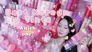 Top 5 POPULAR Korean Lip Tints Worth Trying Review amp Swatch  Dasique Unleashia etc [upl. by Aikat]