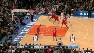 The Jeremy Lin Show Vs New Jersey Nets 2412 [upl. by Jasisa224]