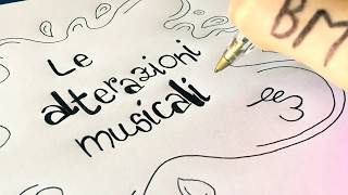 Le alterazioni musicali pt1  Educazione Musicale Junior [upl. by Nile967]