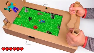 How To Make Minecraft Game From Cardboard [upl. by Edmonds]