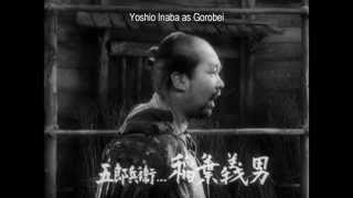 Seven Samurai 1954 Original Japanese Theatrical Trailer [upl. by Fitz273]