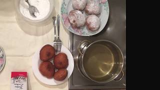 Domace krofne receptDonuts RezeptDonuts With Sugar [upl. by Rolyks171]