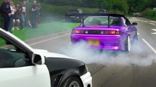 INSANE Japanese Cars Leaving a Car Show  July 2019 Part 2 [upl. by Efioa]