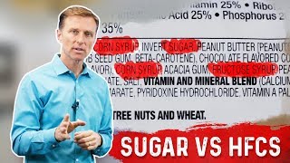 Table Sugar vs High Fructose Corn Syrup HFCS – DrBerg [upl. by Carmita]