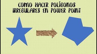 Como crear polígonos irregulares [upl. by Aramaj]