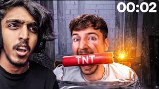 MrBeast have only 10 Minutes to Escape😲Reaction [upl. by Keary]