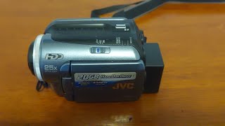 An Early Tapeless Camcorder  JVC Everio GZMG20U [upl. by Sorvats]