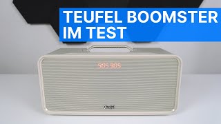 Der beste Bluetooth Lautsprecher mit DAB Teufel Boomster Test [upl. by Rintoul452]