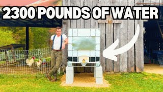 A Literal Ton of Water For Our Homestead [upl. by Boorer384]