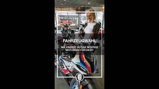 Fahrzeugwahl  Wie findest du das passende Motorrad für dich  ridesmart shorts [upl. by Annazor]