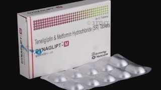 Teneligliptin amp Metformin Hydrochloride SR Tablets DYNAGLIPT  M Full Information In Hindi ☺️ [upl. by Apple]