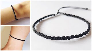 DIY easy bracelet amp anklet l How to make bracelet amp anklet hanmade [upl. by Gervase]