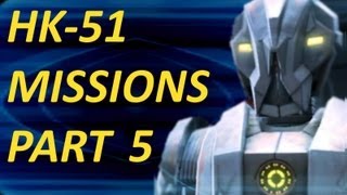 HK51 Quest Line 3rd Component  HK AI Regulator Coruscant SWTOR [upl. by Ryhpez]