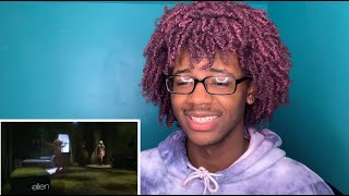 Sia Chandelier Performance Live on Ellen reaction [upl. by Aisined]